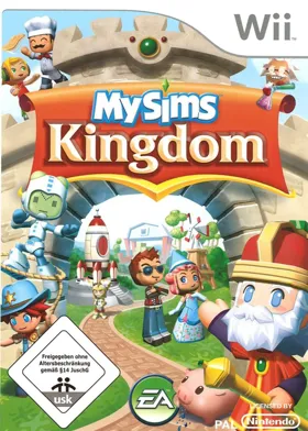 MySims Kingdom box cover front